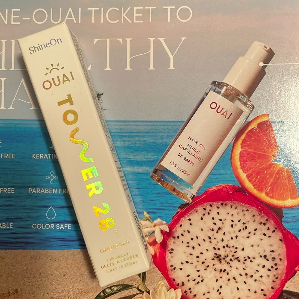 Ouai St.Barts x Tower 28 lip jelly